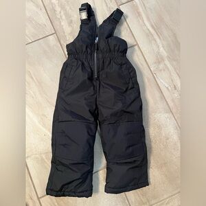 Wippette Black Kids Snowpant Overalls